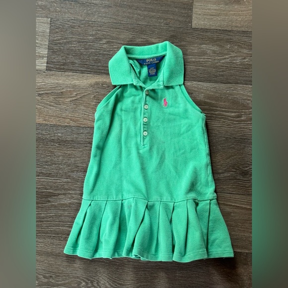 Polo Ralph Lauren Other - Polo Ralph Lauren 3T Green Sleeveless Dress